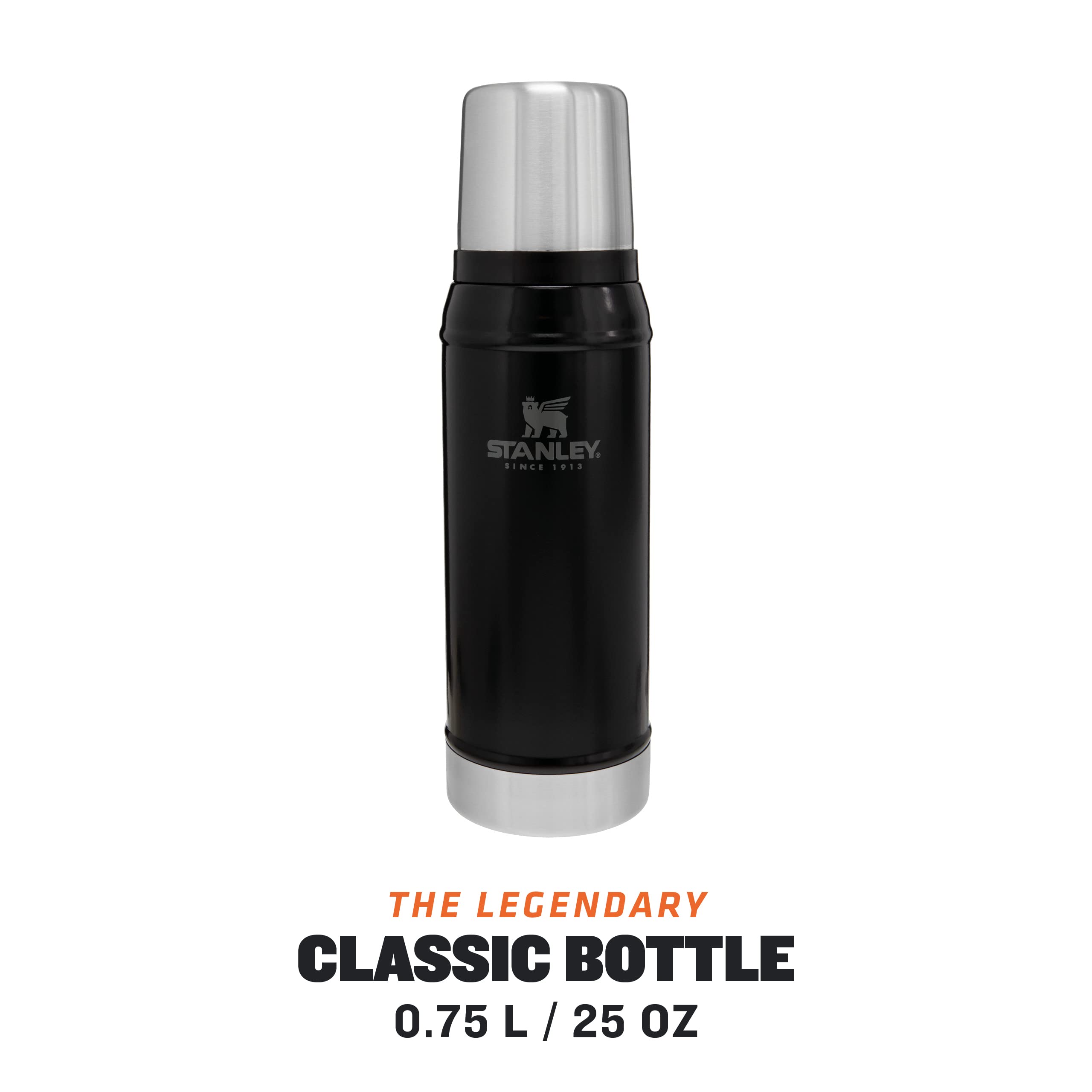 Stanley Classic Vacuum Bottle 0.75L (Matte Black)