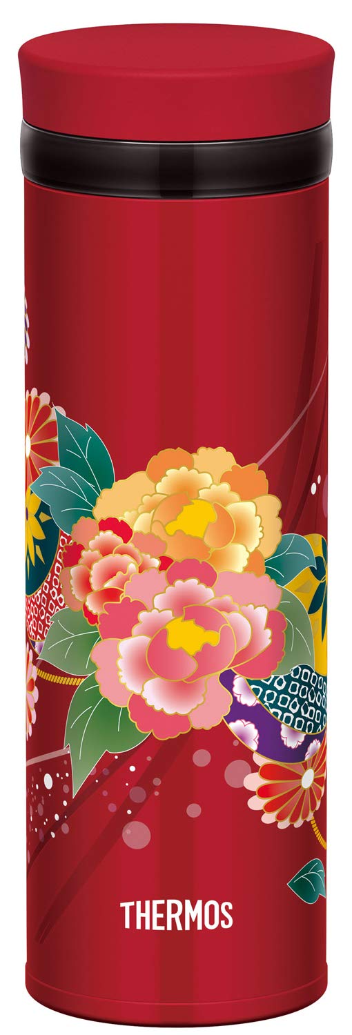 Thermos (sa-mosu) magubotoru Peony 0.35l Made in Japan Water Bottle Vacuum Insulated Travel Mug JNY – 352 BTN