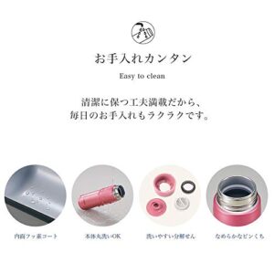 Zojirushi SM-NA60-DM Water Bottle, Stainless Steel Mug, Direct Drinking, Lightweight, Cold and Heat Retention, 20.3 fl oz (600 ml), Honey Gold