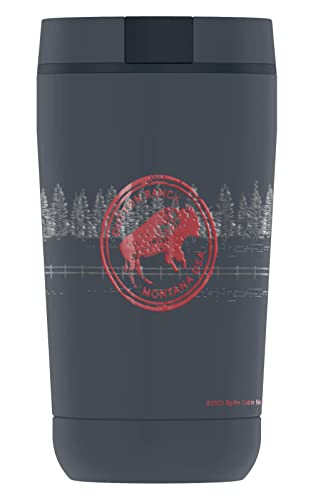 THERMOS Yellowstone OFFICIAL Yellowstone Buffalo GUARDIAN COLLECTION Stainless Steel Travel Tumbler, Vacuum insulated & Double Wall, 12 oz.