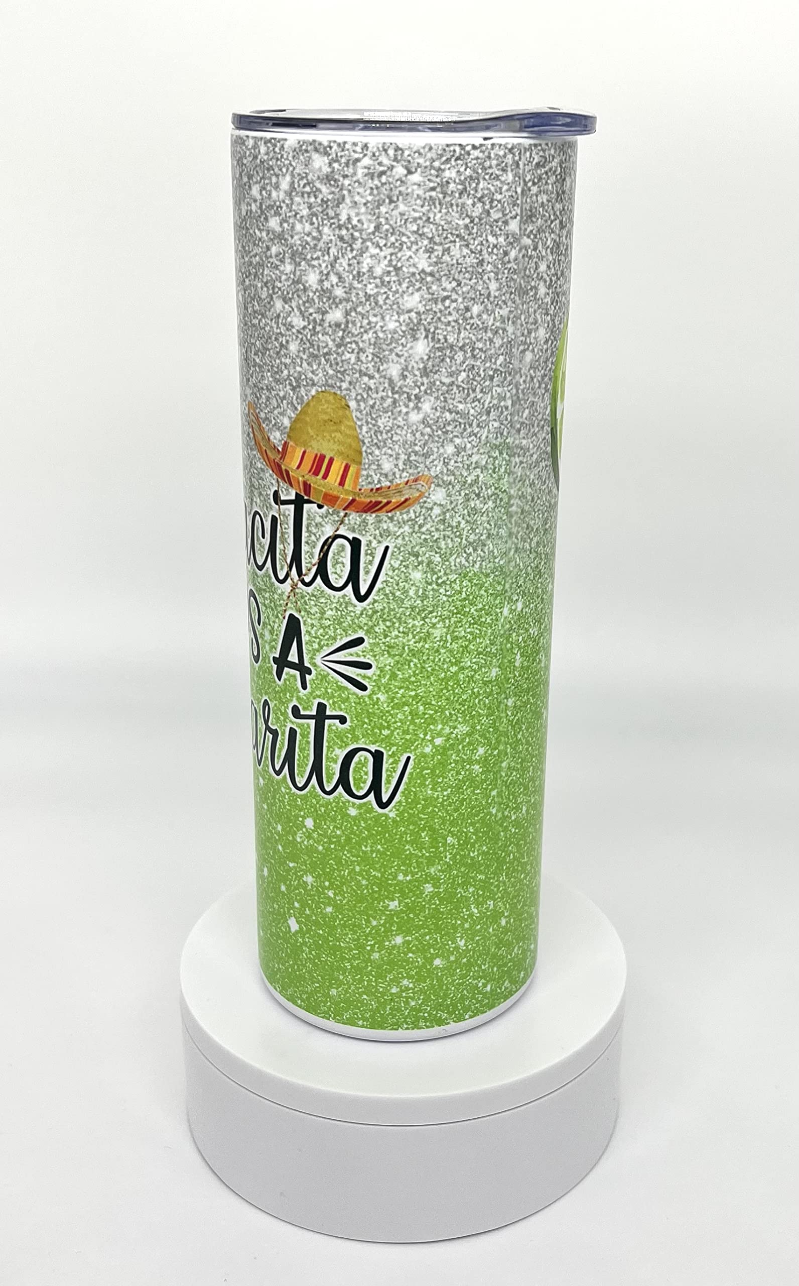 Glow in the Dark Mamacita Needs a Margarita Tumbler Cup