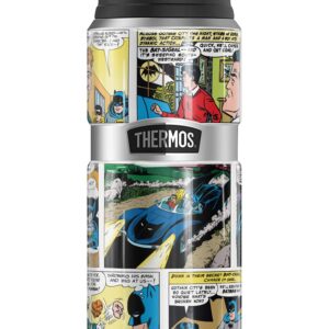 Batman Batman Comic Panels THERMOS STAINLESS KING Stainless Steel Drink Bottle, Vacuum insulated & Double Wall, 24oz