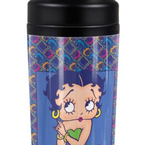 Betty Boop OFFICIAL Pop Betty 18 oz Insulated Water Bottle, Leak Resistant, Vacuum Insulated Stainless Steel with 2-in-1 Loop Cap