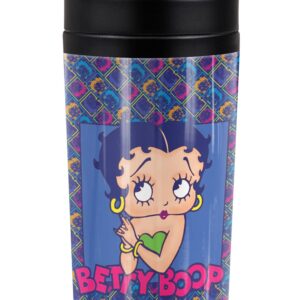 Betty Boop OFFICIAL Pop Betty 18 oz Insulated Water Bottle, Leak Resistant, Vacuum Insulated Stainless Steel with 2-in-1 Loop Cap