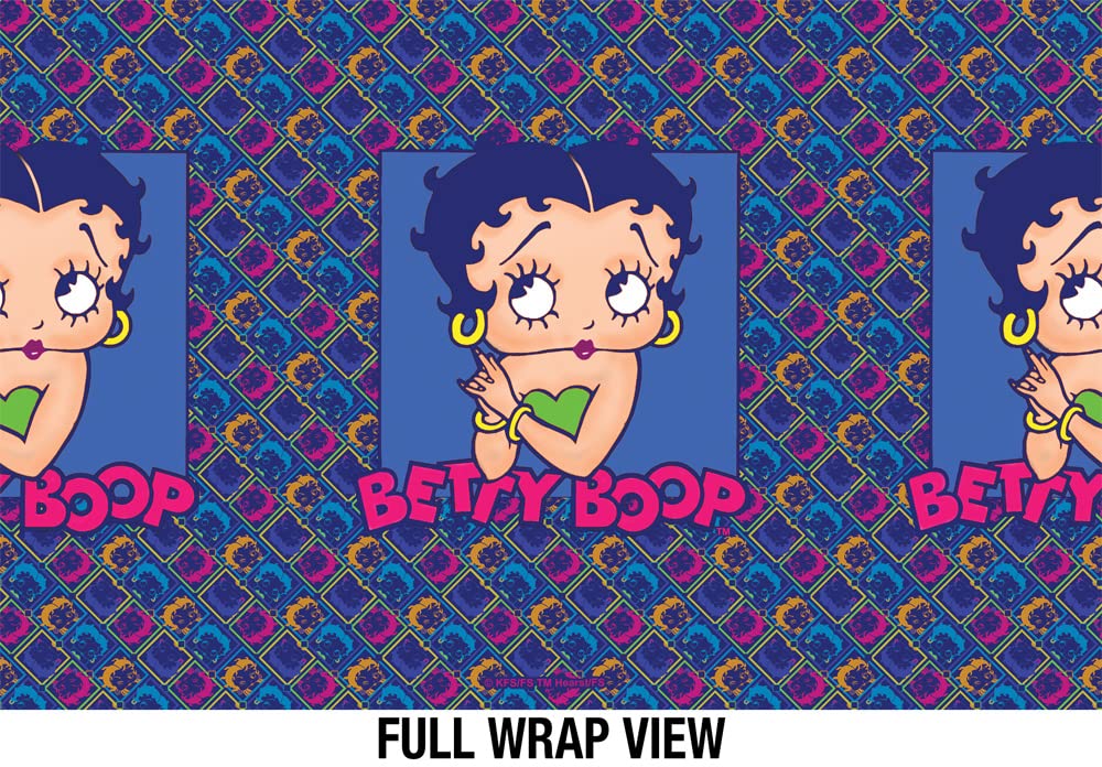 Betty Boop OFFICIAL Pop Betty 18 oz Insulated Water Bottle, Leak Resistant, Vacuum Insulated Stainless Steel with 2-in-1 Loop Cap