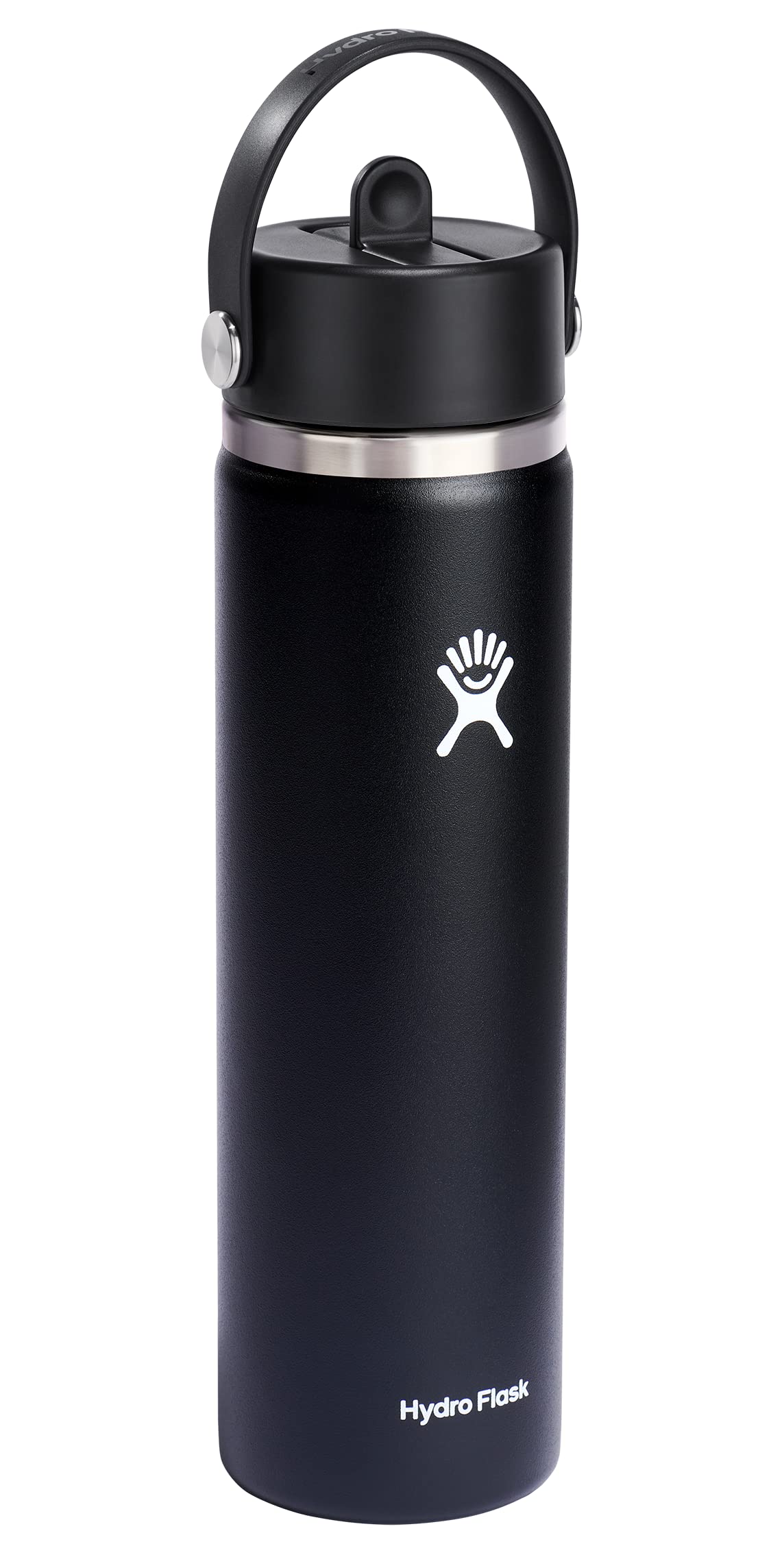 Hydro Flask 24 Oz Wide Flex Straw Cap Black