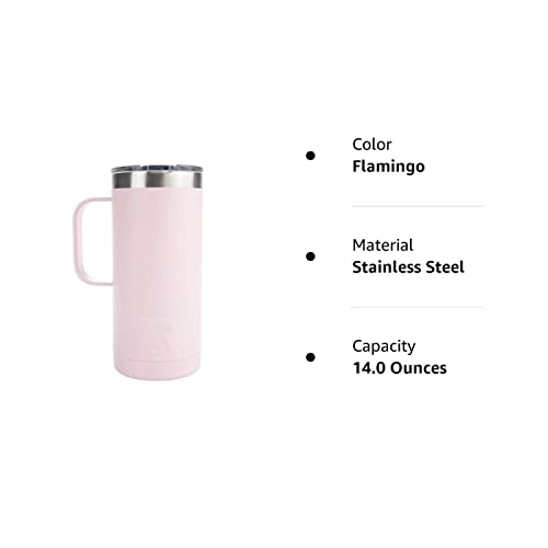 RTIC Travel Coffee Cup (16 oz), Flamingo