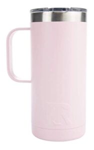 rtic travel coffee cup (16 oz), flamingo