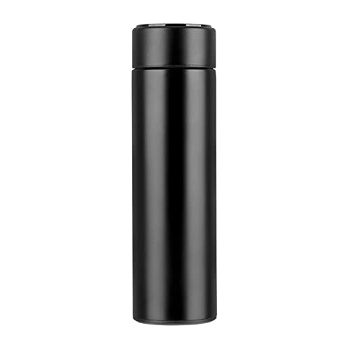 Insulated Cup-Stainless Steel Vacuum Coffee Mug,Flask Leak Proof Water Bottle,Double Wall Sport Travel Mug,Keep Cold & Hot 12 Hours BPA Free 17oz (Black)