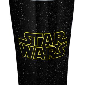 Tervis Star Wars Classic Logo Triple Walled Insulated Tumbler Travel Cup Keeps Drinks Cold & Hot, 20oz Legacy, Stainless Steel, 1 Count (Pack of 1)