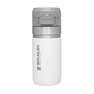 Stanley Quick Flip Stainless Steel Water Bottle .47L / 16OZ Polar – Leakproof Metal Water Bottle Kids - Push Button Locking Lid - BPA-Free Kids Thermos Water Bottle - Dishwasher Safe