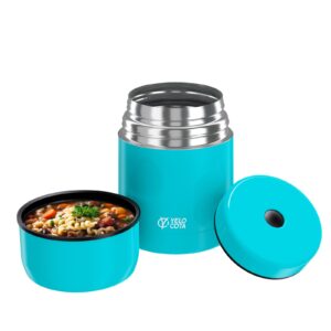 yelocota thermos for hot food,20oz vacuum insulated stainless steel lunch food containers, wide mouth soup flask for hot food, leak proof food jar for school office travel