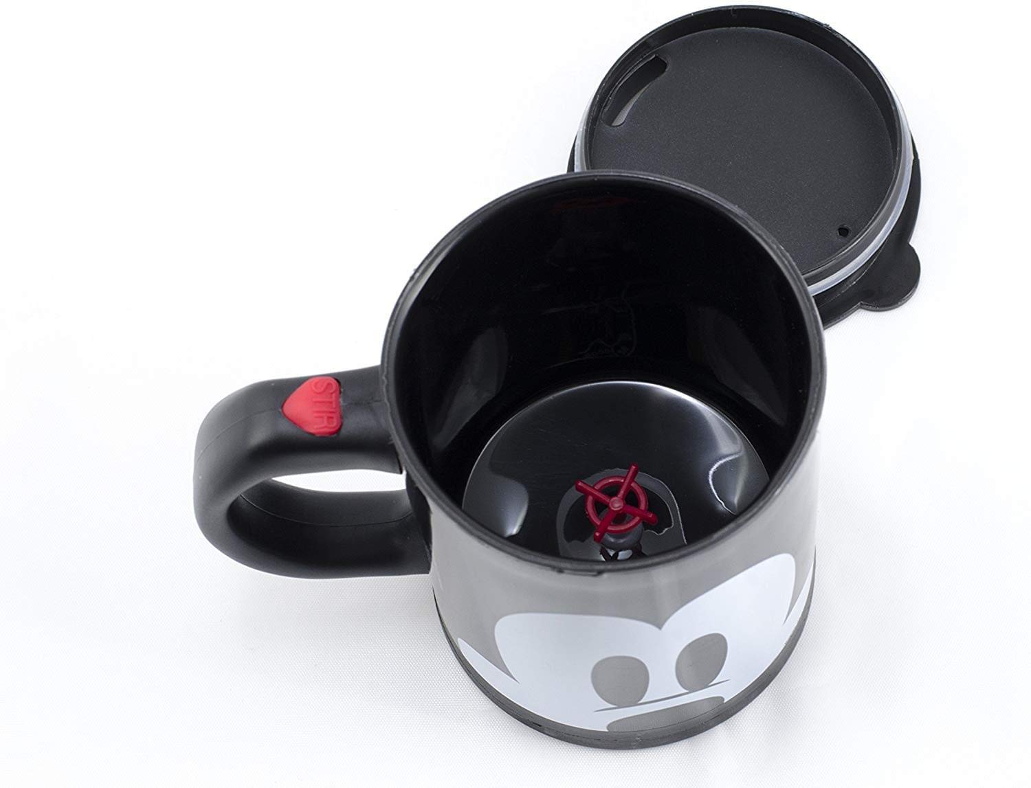 Disney Mickey Mouse 16oz Stainless Steel Self Stirring Travel Mug