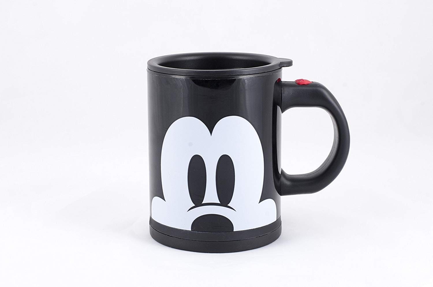 Disney Mickey Mouse 16oz Stainless Steel Self Stirring Travel Mug