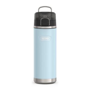 icon series by thermos stainless steel water bottle with spout 24 ounce, glacier