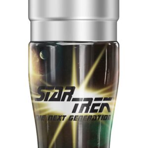 THERMOS Star Trek Next Generation Enterprise STAINLESS KING Stainless Steel Travel Tumbler, Vacuum insulated & Double Wall, 16oz