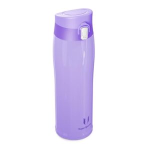 super sparrow insulated water bottle stainless steel -25oz - bpa-free travel mug - leakproof metal flask for sports, travel, work