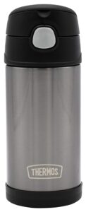 thermos funtainer 12 ounce bottle, charcoal
