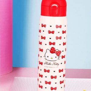 Everyday Delights Hello Kitty Stainless Steel Insulated Water Bottle White 480ml