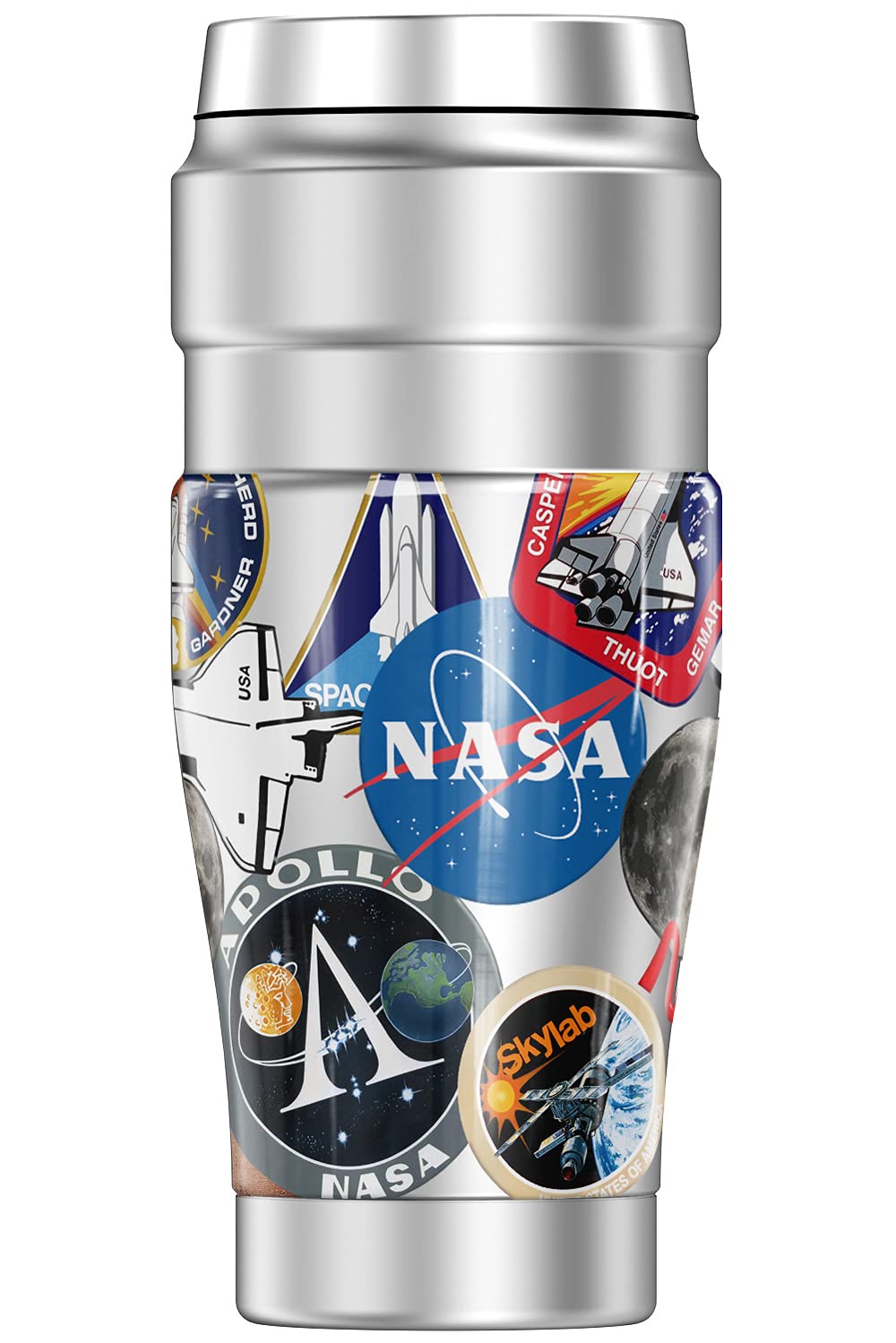 THERMOS Nasa Nasa Misc Stickers STAINLESS KING Stainless Steel Travel Tumbler, Vacuum insulated & Double Wall, 16oz