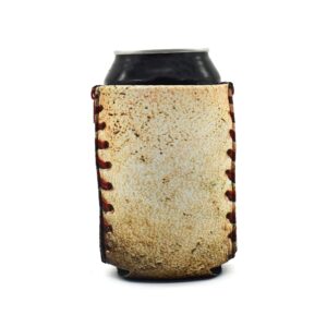 zipsip nonmagnet - adjustable all-in-one coozie with zippers for cans, bottles, slim cans, pint glasses, party cups, coffee – can cooler - insolated neoprene sleeve - baseball, medium