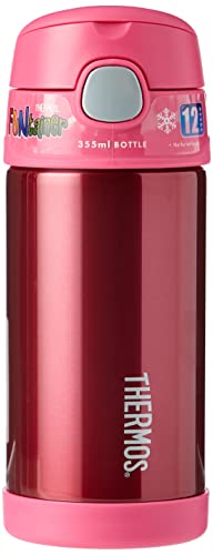 Thermos FUNtainer Straw Bottle, Pink, 355 ml