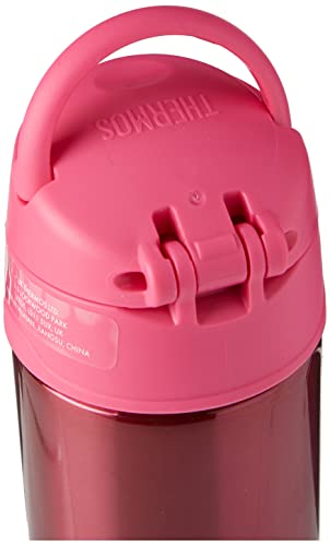 Thermos FUNtainer Straw Bottle, Pink, 355 ml