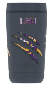 thermos lsu tigers, tiger scratches guardian collection stainless steel travel tumbler, vacuum insulated & double wall, 12oz