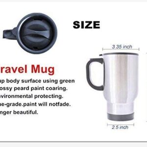 Travel Mug Back The Fuck Up Sprinkle Tits Today Is Not The Day I Will Shank You With My Horn Insulated Stainless Steel Mug Coffee Travel Mug 14oz