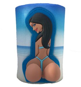 brazilian bouncing butt insulated can cooler booty twerking