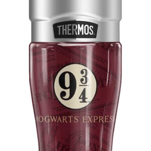 THERMOS Harry Potter Hogwarts Express Tickets STAINLESS KING Stainless Steel Travel Tumbler, Vacuum insulated & Double Wall, 16oz