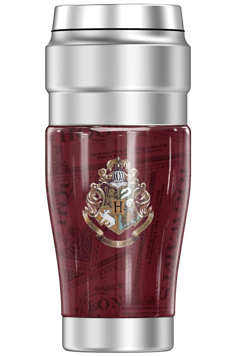 THERMOS Harry Potter Hogwarts Express Tickets STAINLESS KING Stainless Steel Travel Tumbler, Vacuum insulated & Double Wall, 16oz