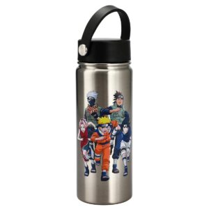 naruto classic 17 ounce stainless steel water bottle