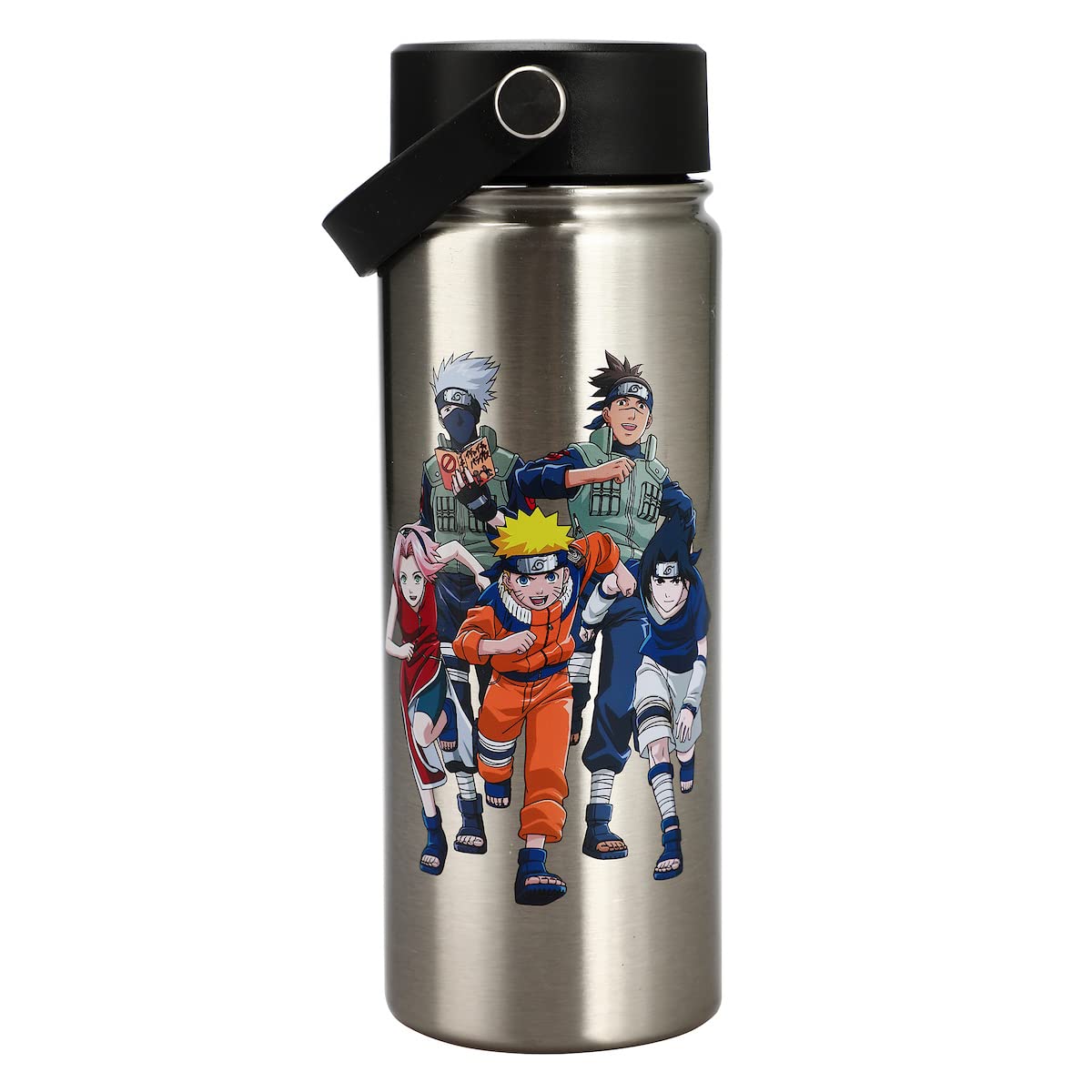 Naruto Classic 17 Ounce Stainless Steel Water Bottle