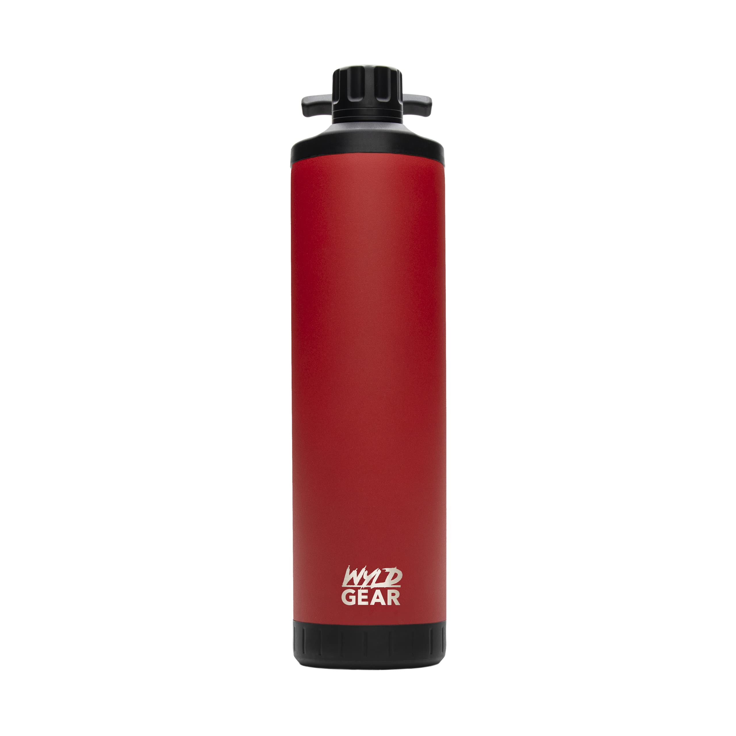 Wyld Gear Mag Series 24 oz. Stainless Steel Water Bottle - Matte Red