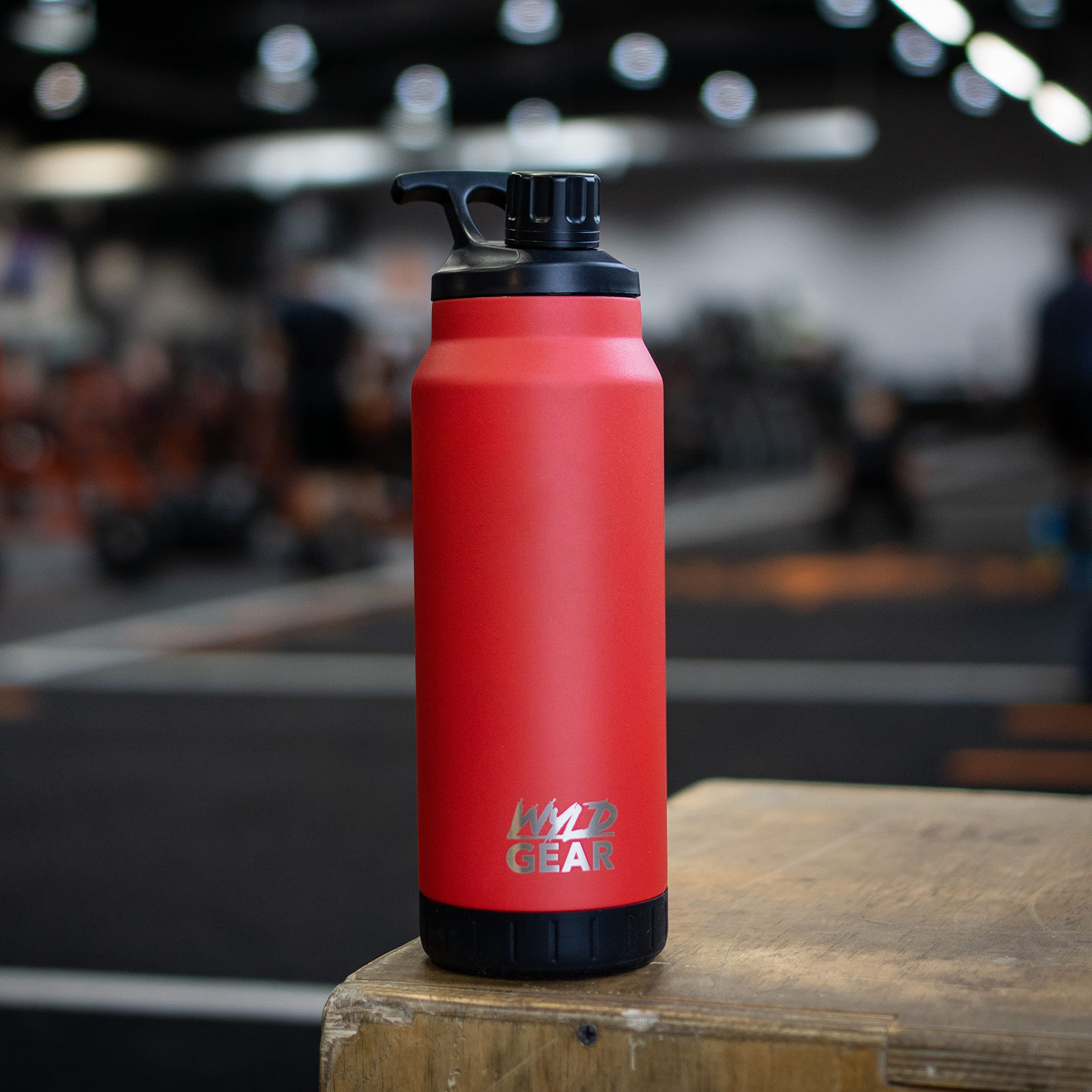 Wyld Gear Mag Series 24 oz. Stainless Steel Water Bottle - Matte Red