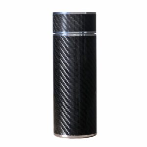 carmon real carbon fiber travel mug 17 oz tumbler double wall vacuum insulated stainless steel flask accessory for car home outdoor office