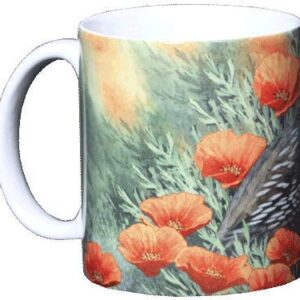 WILD COTTON California Quail 11 Ounce Ceramic Coffee Mug (WC413M)