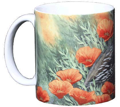 WILD COTTON California Quail 11 Ounce Ceramic Coffee Mug (WC413M)