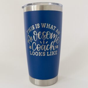 Best Coach Mug, Basketball Coach Gifts, 20oz Insulated Tumbler, Coaching Thank you Gifts for Men, Women