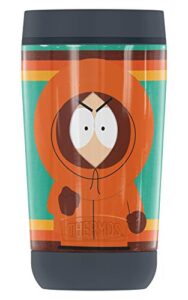 south park kenny guardian collection by thermos stainless steel travel tumbler, vacuum insulated & double wall, 12 oz.