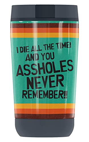 South Park Kenny GUARDIAN COLLECTION BY THERMOS Stainless Steel Travel Tumbler, Vacuum insulated & Double Wall, 12 oz.