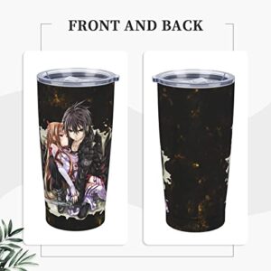 Sword Art Online 20oz Car Sippy Cup Stainless Steel Water Cup Thermos Cup