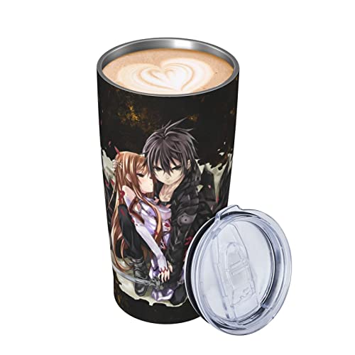 Sword Art Online 20oz Car Sippy Cup Stainless Steel Water Cup Thermos Cup