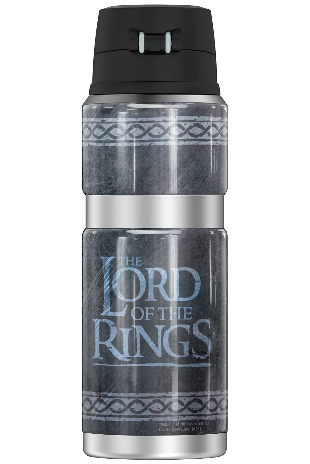 The Lord of The Rings Tree Of Gondor Sigil THERMOS STAINLESS KING Stainless Steel Drink Bottle, Vacuum insulated & Double Wall, 24oz