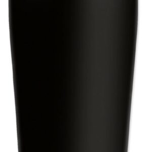 Mugzie Mugzie-Max-Black Travel Mug with Insulated Wetsuit Cover, 20 oz, Black