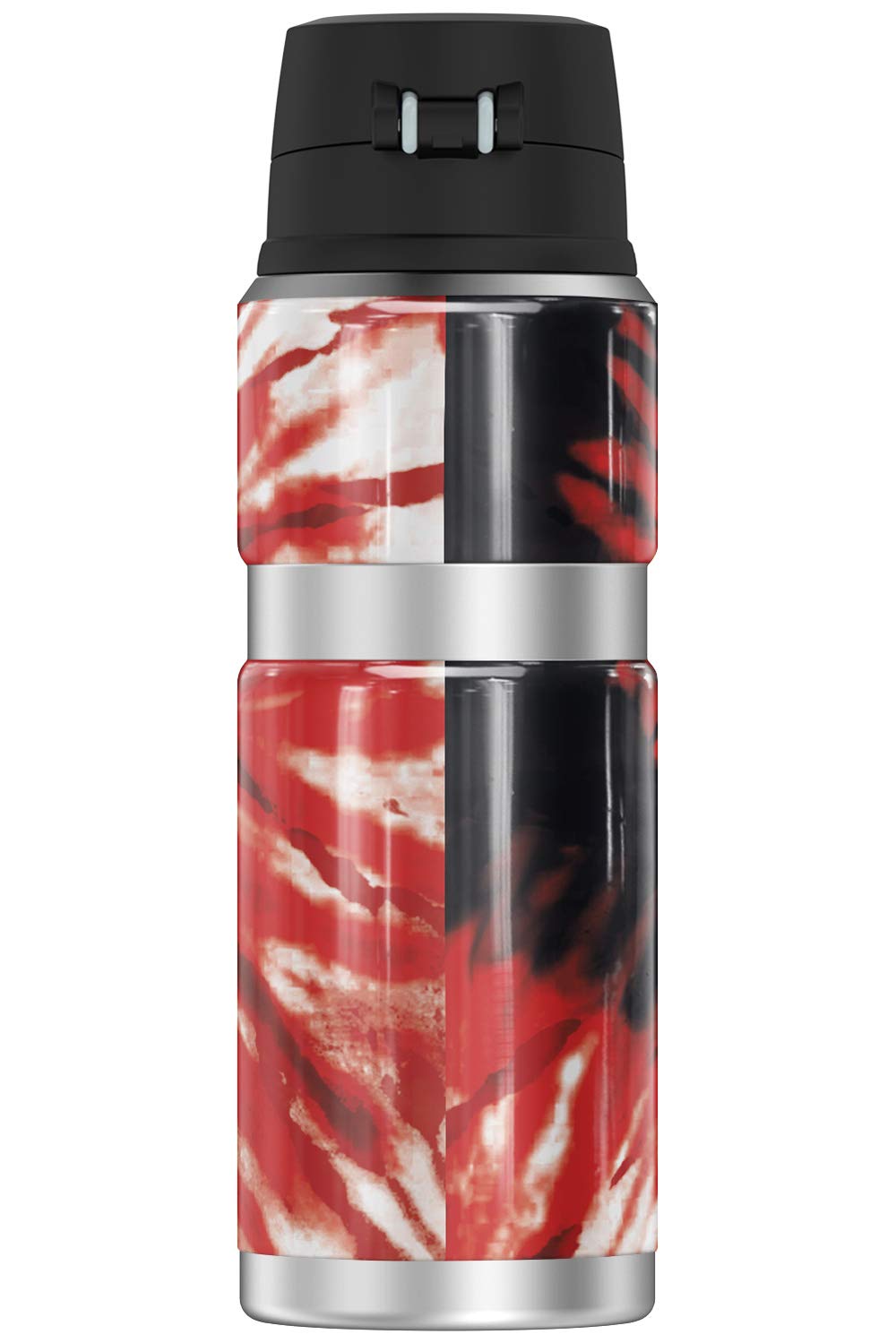 Texas Tech University OFFICIAL Tie-Dye THERMOS STAINLESS KING Stainless Steel Drink Bottle, Vacuum insulated & Double Wall, 24oz