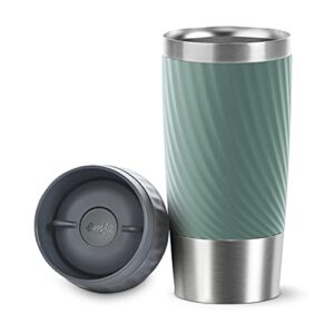 EMSA Easy Twist N2011700 Travel Mug 360 ml Petrol Blue