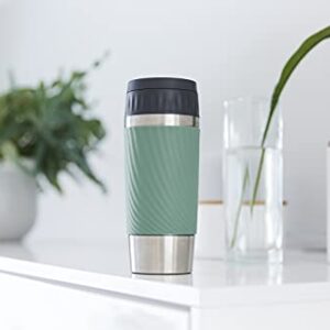 EMSA Easy Twist N2011700 Travel Mug 360 ml Petrol Blue