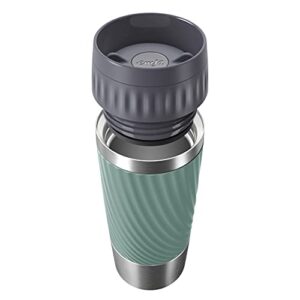 EMSA Easy Twist N2011700 Travel Mug 360 ml Petrol Blue